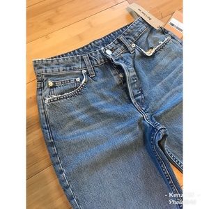 reformation brooke high straight jeans
